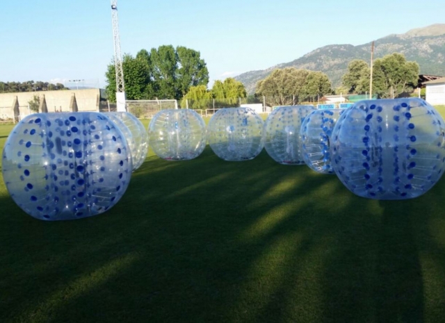 Nuestras bolas de futbol burbuja